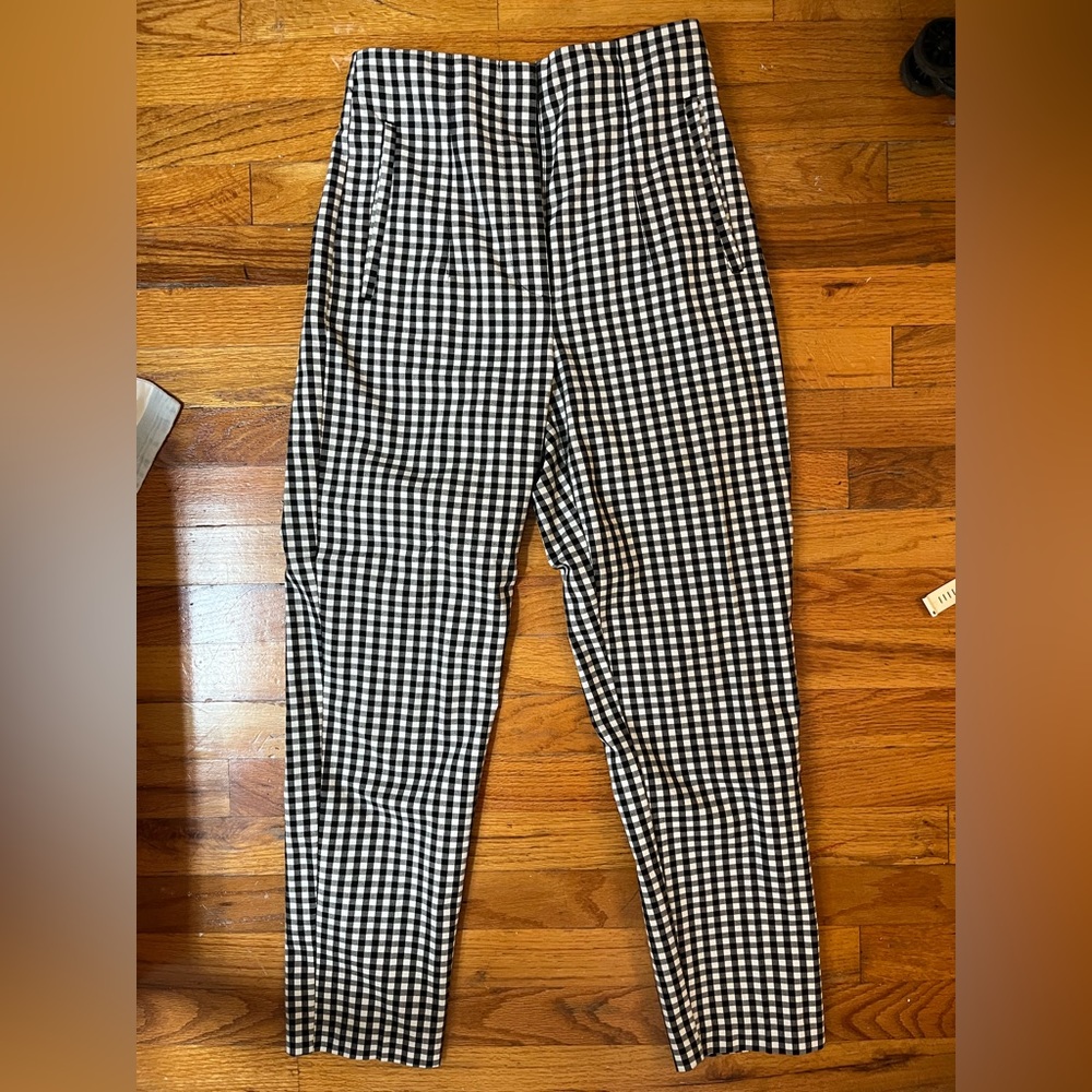 Zara High Waisted Work Pants - S